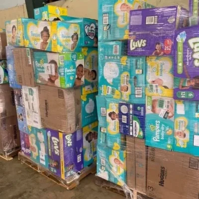 Diaper pallets